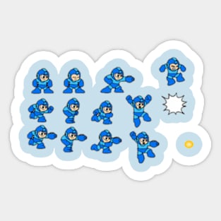 Mega Man Sticker